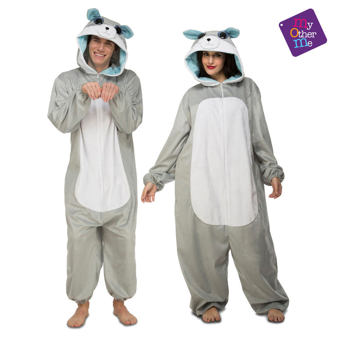 Costum Deghizare pentru Adulți My Other Me Lup Alb Gri