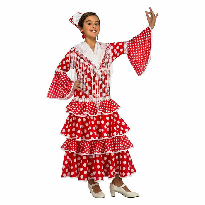 Costum Deghizare pentru Copii Sevillană 10-12 Ani