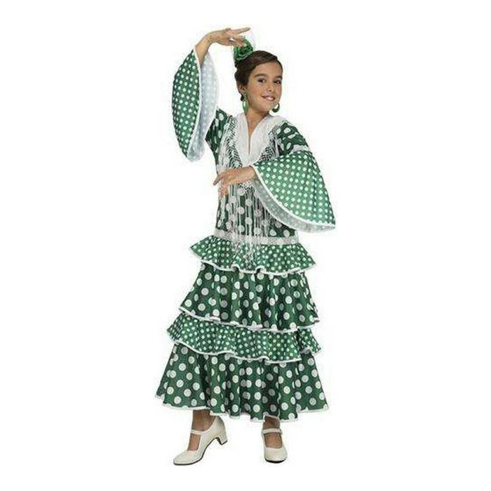 Costum Deghizare pentru Copii My Other Me Giralda Verde Dansatoare de Flamenco