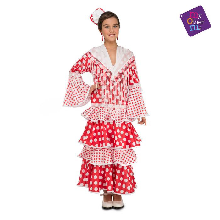 Costum My Other Me Rocio Dansatoare de Flamenco Roșu