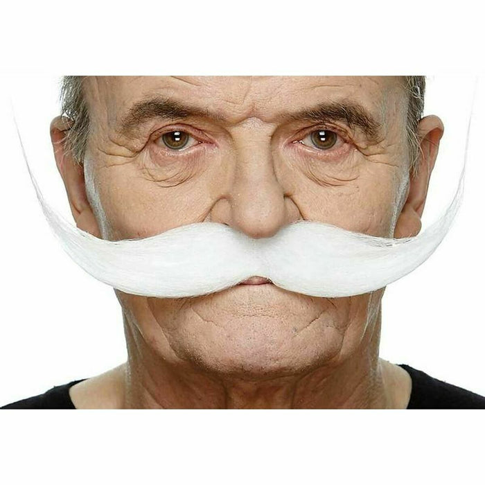 Mustață My Other Me Alb Mărime unică