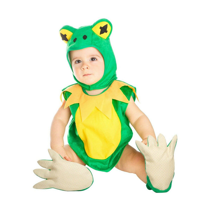 Costum Deghizare pentru Bebeluși My Other Me Verde Broască (3 Piese)