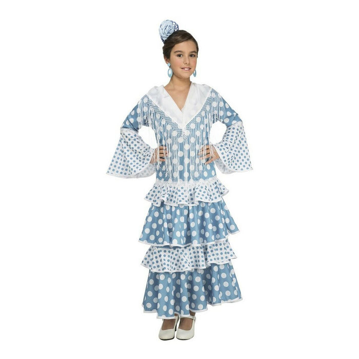 Costum Deghizare pentru Copii My Other Me Guadalquivir Dansatoare de Flamenco Turquoise