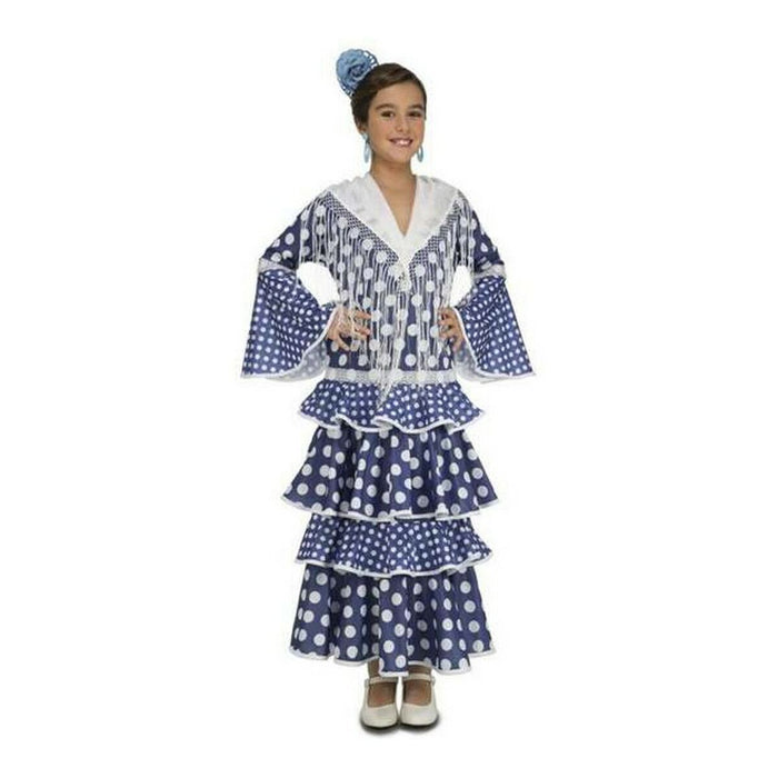 Costum My Other Me Alvero Albastru Dansatoare de Flamenco