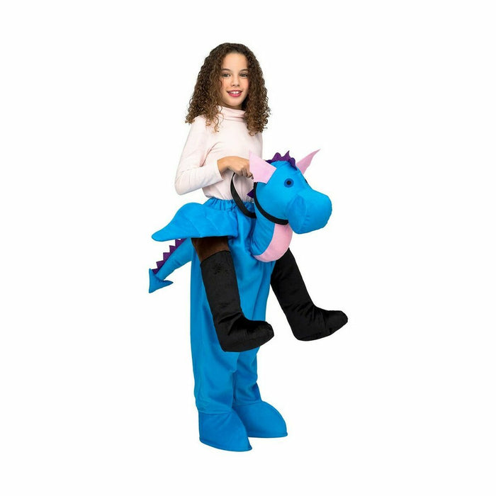 Costum Deghizare pentru Copii My Other Me Ride-On Albastru Mărime unică Dragon