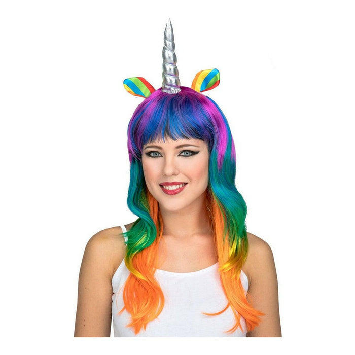 Perucă My Other Me Multicolor Unicorn