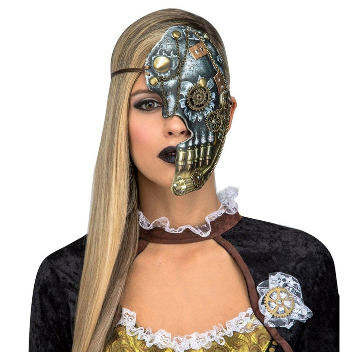 Mască My Other Me 1/2 Steampunk
