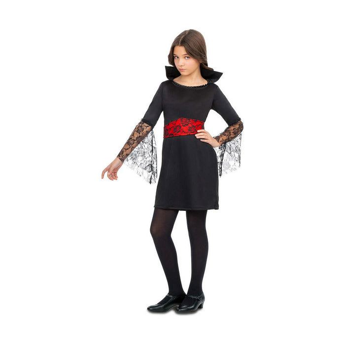 Costum Deghizare pentru Copii My Other Me Vampiră 5-6 Ani (2 Piese)