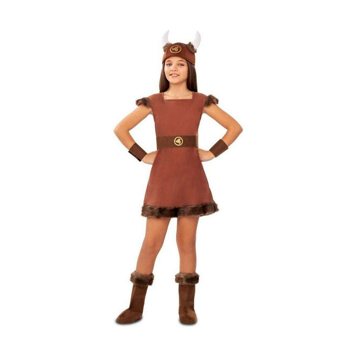 Costum Deghizare pentru Copii My Other Me Femeie Viking 3-4 Ani (5 Piese)