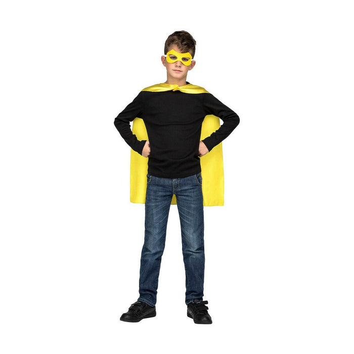 Costum Deghizare pentru Copii My Other Me Galben Supererou 3-6 ani (2 Piese)