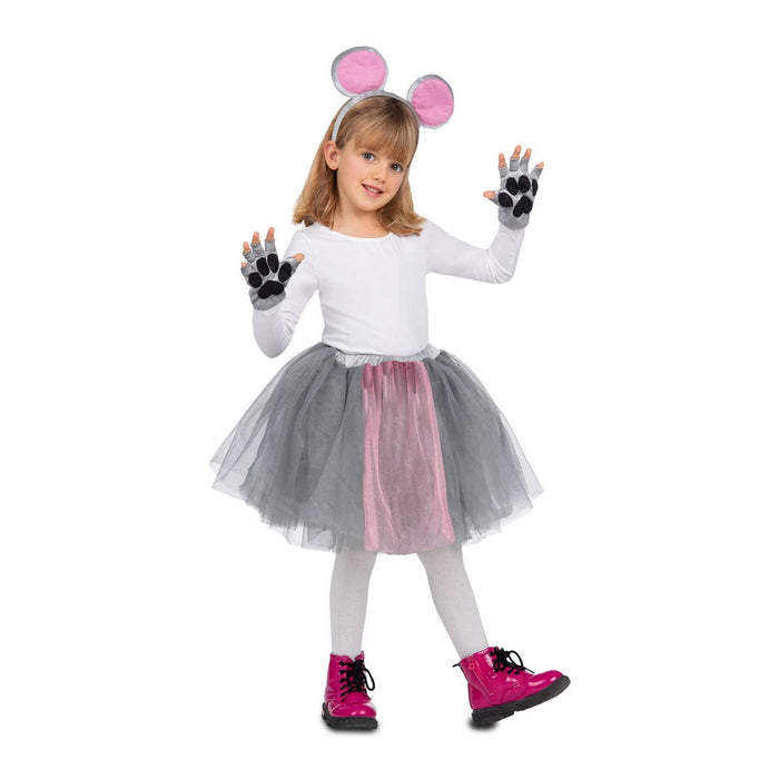 Costum Deghizare pentru Copii My Other Me Mouse 3-6 ani Gri