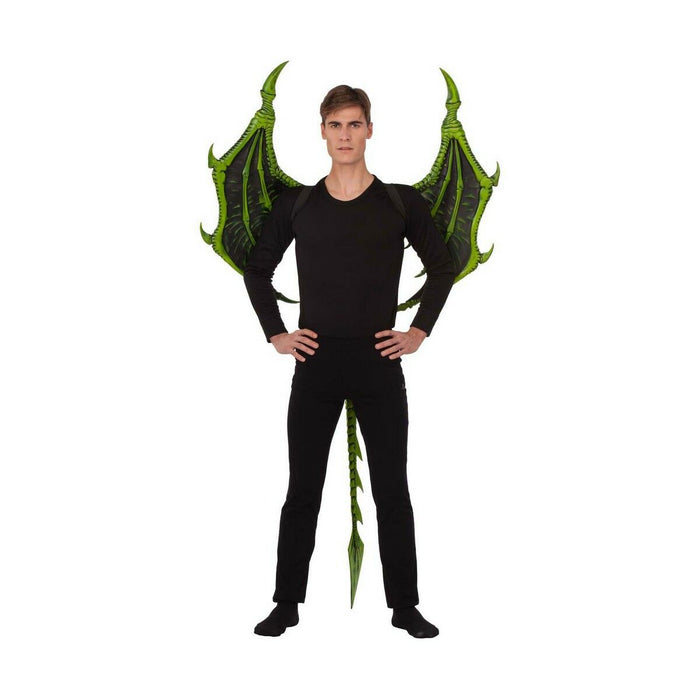 Aripi My Other Me Negru Verde Dragon