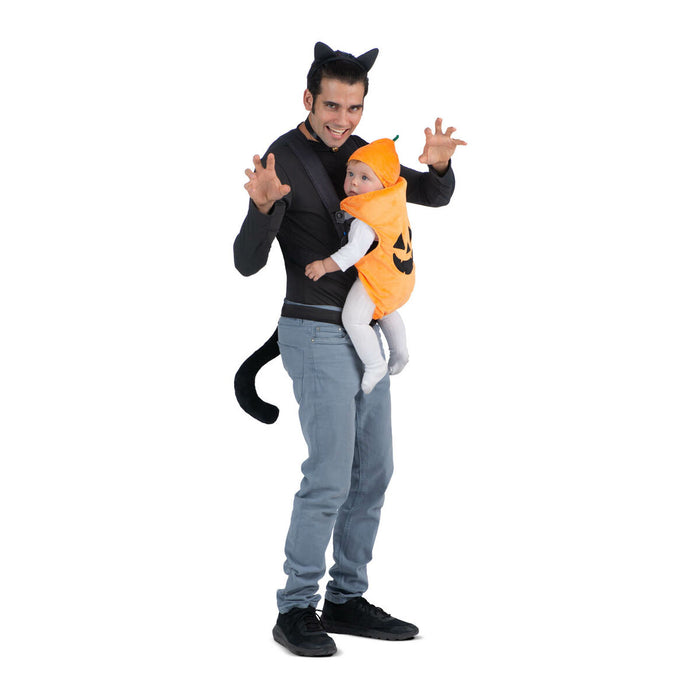 Costum Deghizare pentru Adulți My Other Me Nou-născut Dovleac Cric Negru Portocaliu (5 Piese)