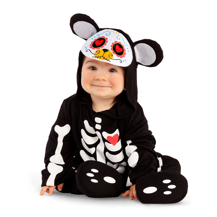 Costum Deghizare pentru Bebeluși My Other Me Urs Multicolor Ziua morților (3 Piese)