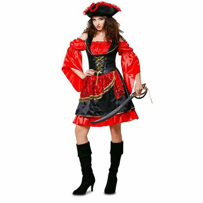 Costum Deghizare pentru Adulți My Other Me Descarada Pirat Roșu