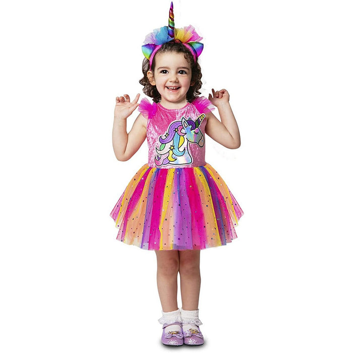 Costum Deghizare pentru Bebeluși My Other Me 12-24 Luni Unicorn (2 Piese)