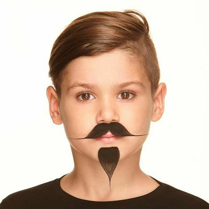 Mustață și barbă My Other Me Negru Infantil
