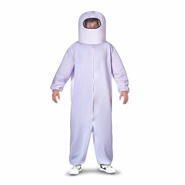 Costum Deghizare pentru Adulți My Other Me Among Us Impostor Alb