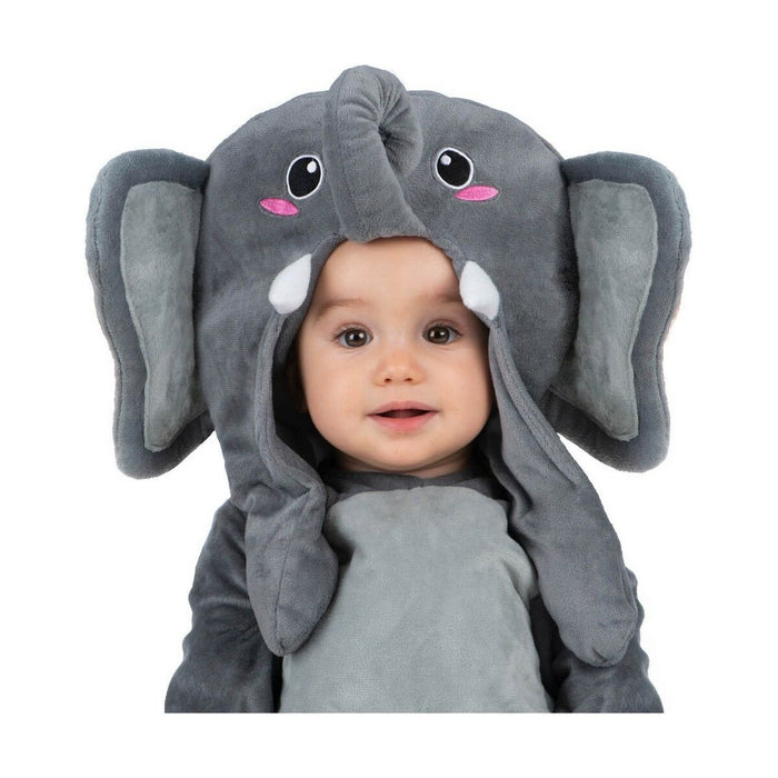 Costum Deghizare pentru Bebeluși My Other Me Elefant Gri (4 Piese)