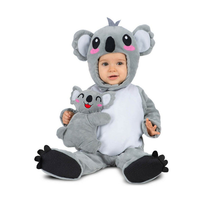 Costum Deghizare pentru Bebeluși My Other Me Gri Alb Koala (4 Piese)