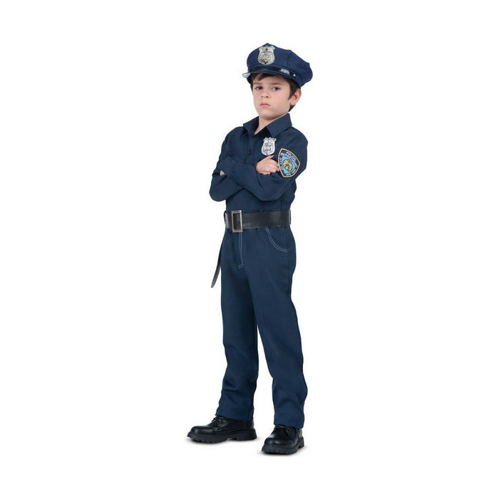Costum Deghizare pentru Copii My Other Me Polițist Albastru (4 Piese)