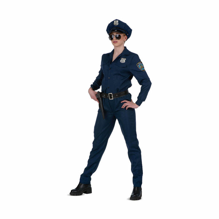 Costum Deghizare pentru Adulți My Other Me Albastru Polițist (4 Piese)