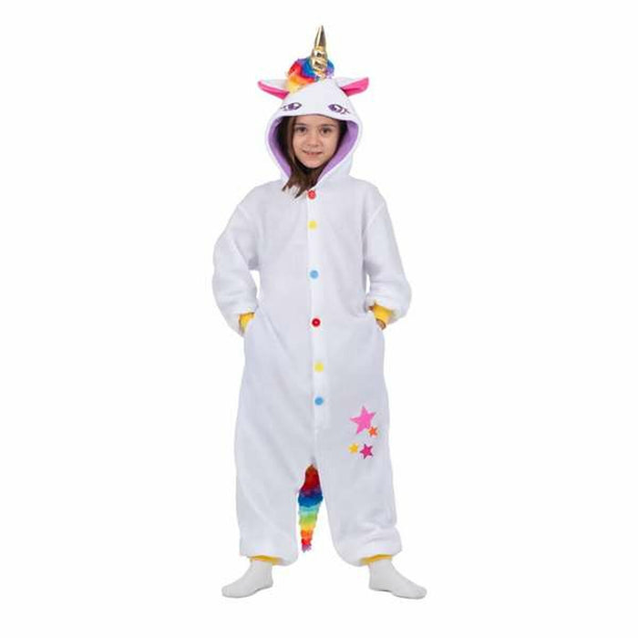 Costum Deghizare pentru Copii My Other Me Alb Unicorn Mărime unică (2 Piese)