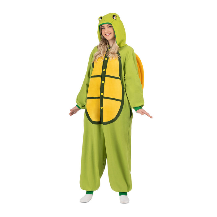 Costum Deghizare pentru Adulți My Other Me Broască țestoasă Galben Verde