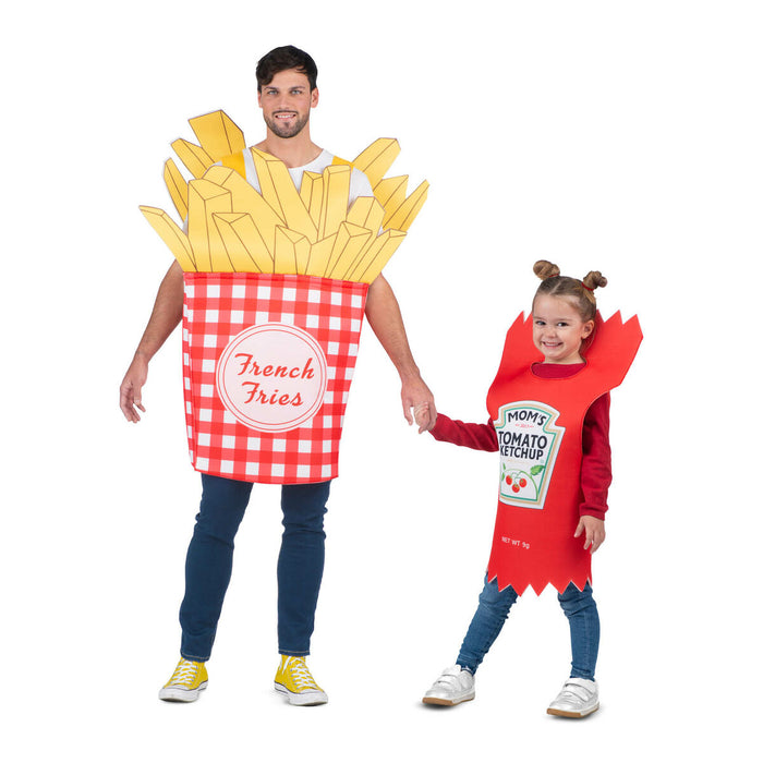 Costum Deghizare pentru Adulți My Other Me Mărime unică Chipsuri Ketchup
