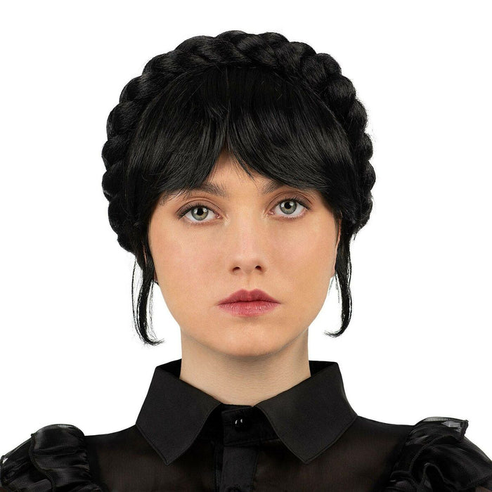Perucă My Other Me Negru Împletituri