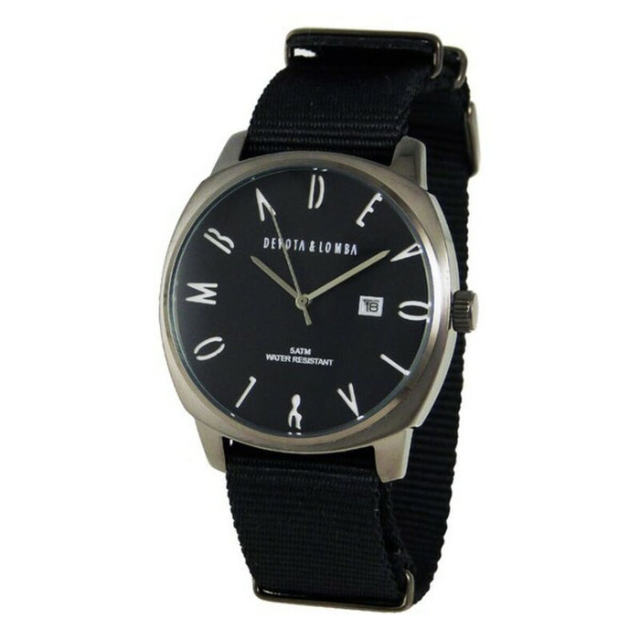 Ceas Bărbați Devota & Lomba DL008MSPBK-01BLACK (Ø 42 mm)