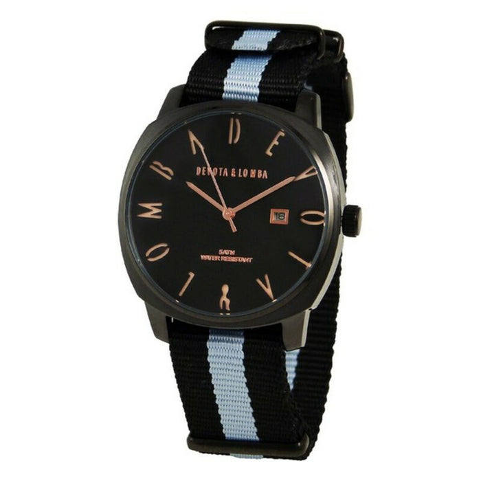Ceas Bărbați Devota & Lomba DL008MSPBKGR-04BLACK (Ø 42 mm)
