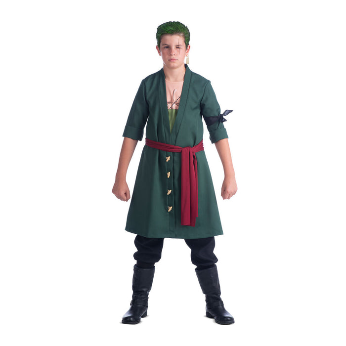 Costum Deghizare pentru Copii One Piece Roronoa Zoro (6 Piese)