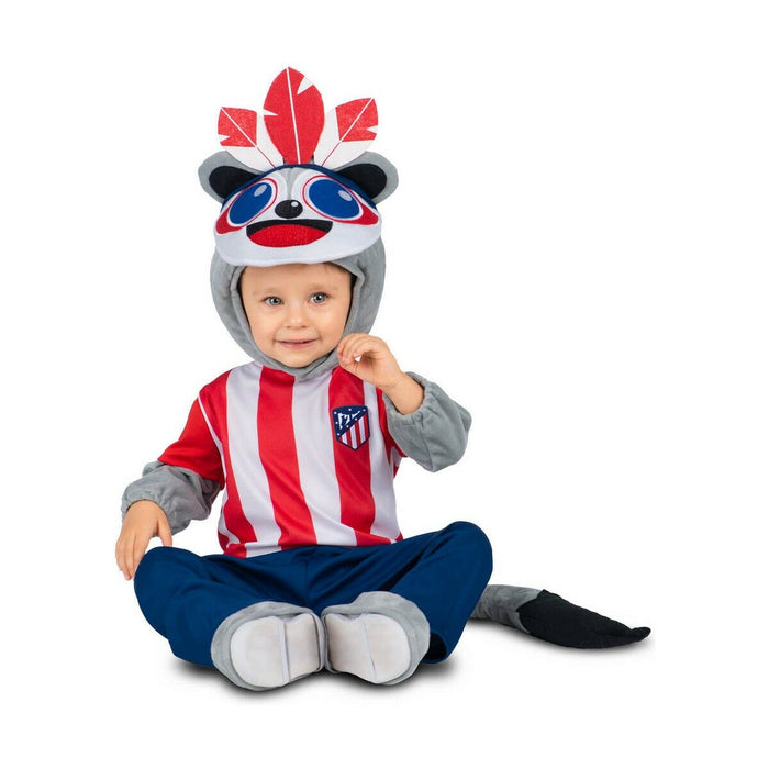 Costum Deghizare pentru Bebeluși My Other Me Albastru Roșu Atlético de Madrid (5 Piese)