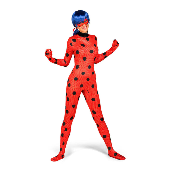 Costum Deghizare pentru Adulți My Other Me Multicolor LadyBug (7 Piese)