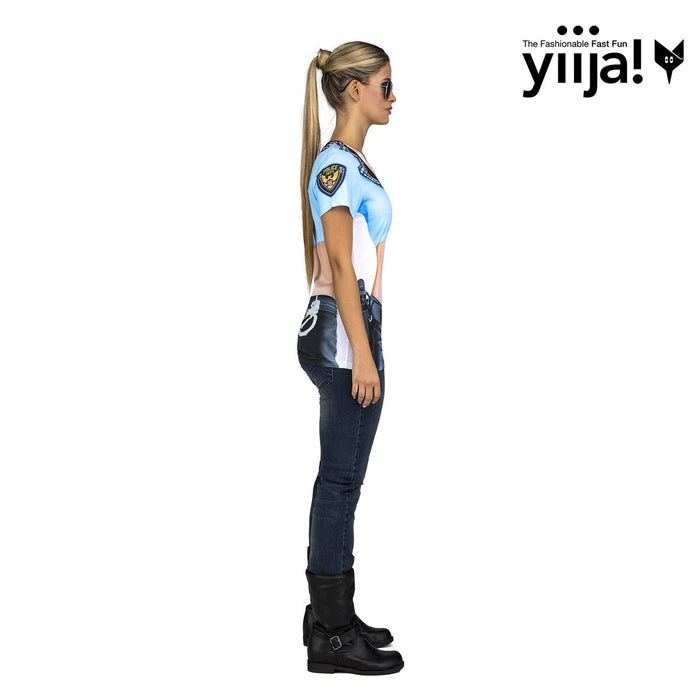 Costum Deghizare pentru Adulți My Other Me Polițist Sexy Tricou