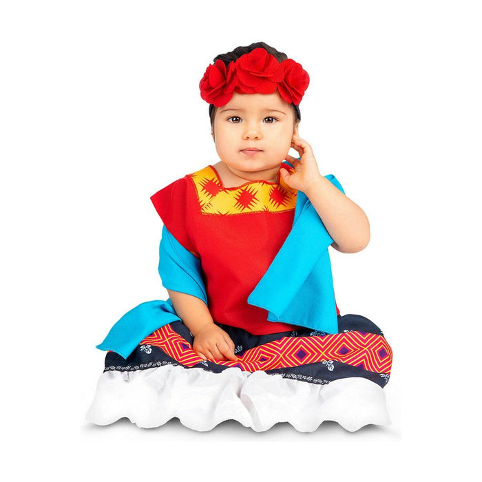 Costum Deghizare pentru Bebeluși My Other Me Frida Kahlo (4 Piese)