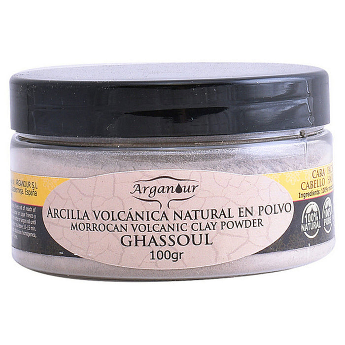 Mască din Argilă pentru Față și Păr Ghassoul Arganour (100 g)