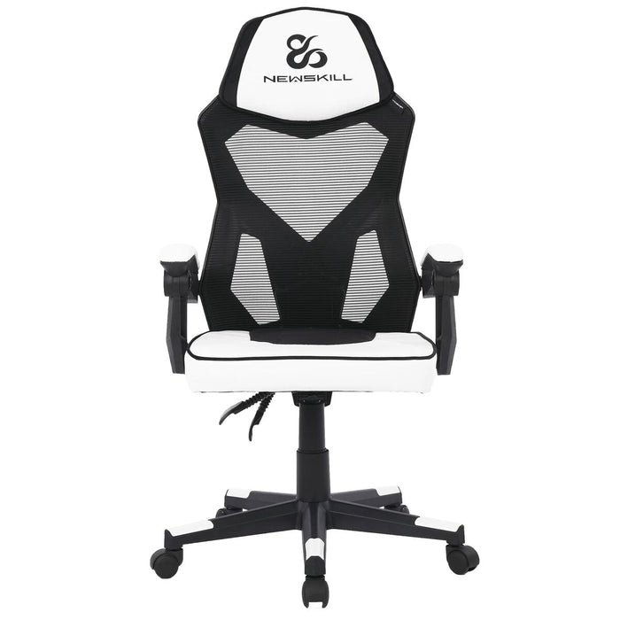 Scaun Gaming Newskill Eros Alb Negru Negru/Alb