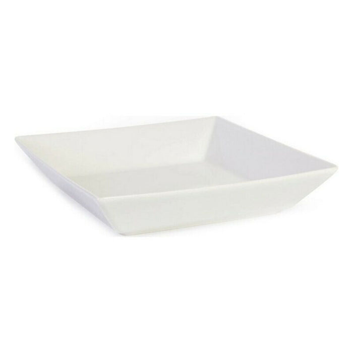 Salatieră La Mediterránea Elite Ceramică Alb (21 x 21 x 4,5 cm) (21 x 21 x 4,5 cm)