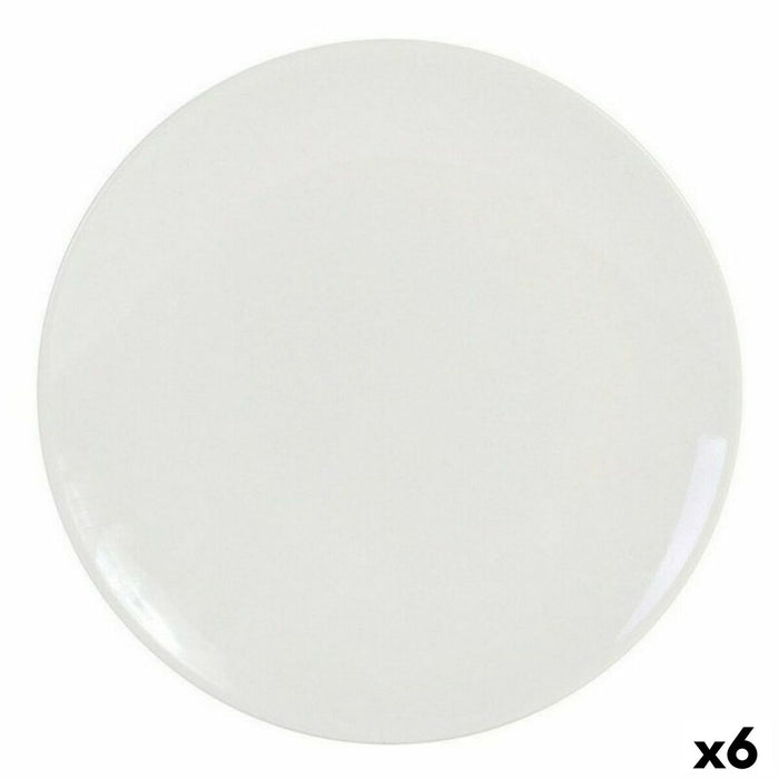 Platou Plat La Mediterránea GR39659 Gresie Fildeș (6 Unități) (26 cm)