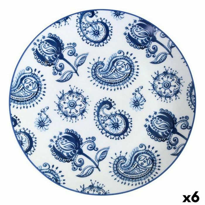 Platou Plat Santa Clara Porțelan Ø 27 cm (6 Unități)