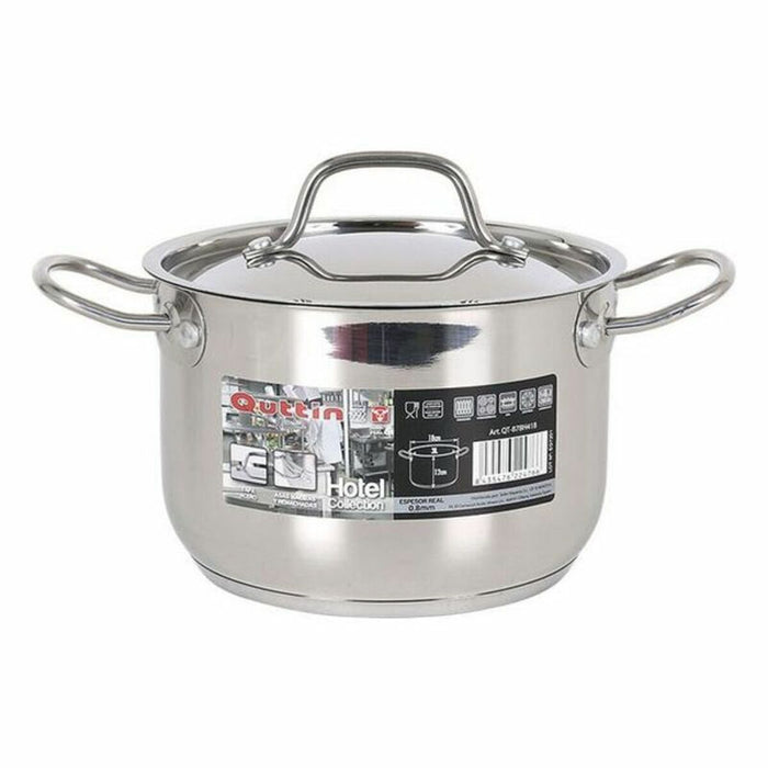 Crăticioară din inox cu capac Quttin