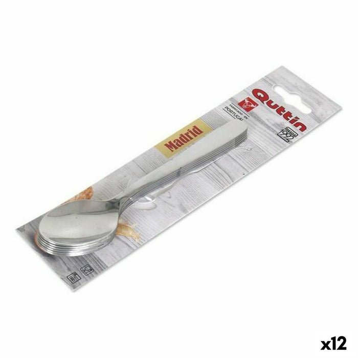 Set de linguri de desert Quttin Madrid (6 pcs) 6 Piese (12 Unități)
