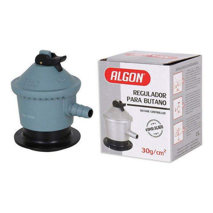 Regulator de gaz butan 30g/cm² Algon S2201435 9 x 8 x 10 cm
