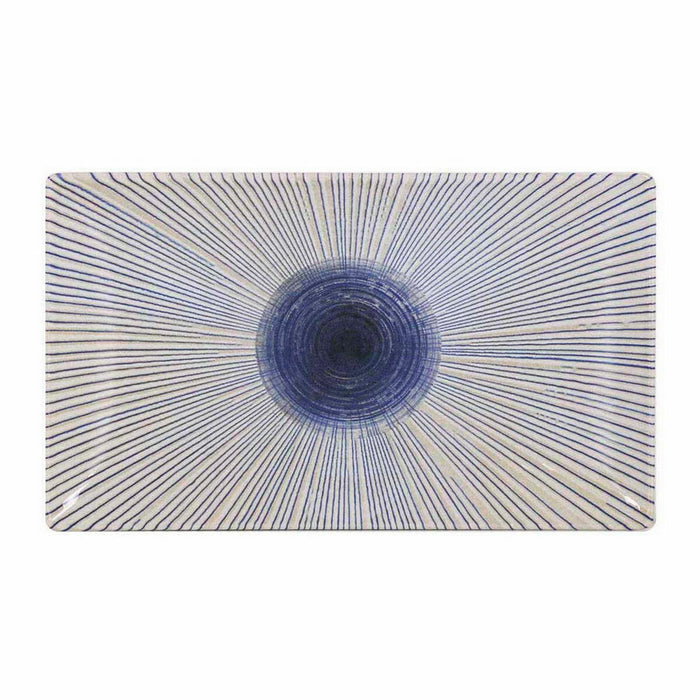 Platou pentru Servire La Mediterránea Irys Dreptunghiular 25 x 15 x 2 cm (18 Unități) (25 x 15 cm)