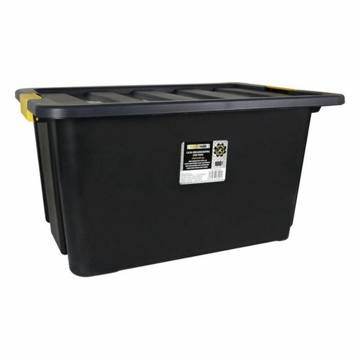 Cutie de depozitare cu capac Bricotech (100 L) (75 x 51 x 39 cm)