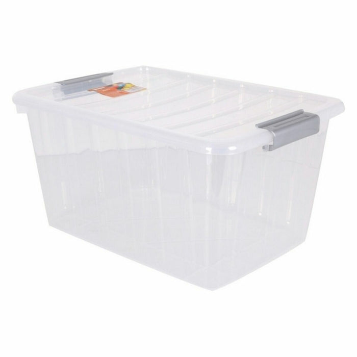 Cutie de depozitare cu capac Thais 30 L Transparent