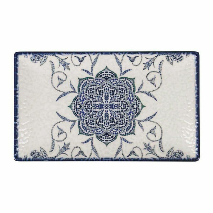 Platou pentru Servire La Mediterránea Rosetta Porțelan Dreptunghiular 25,3 x 15 x 1,8 cm