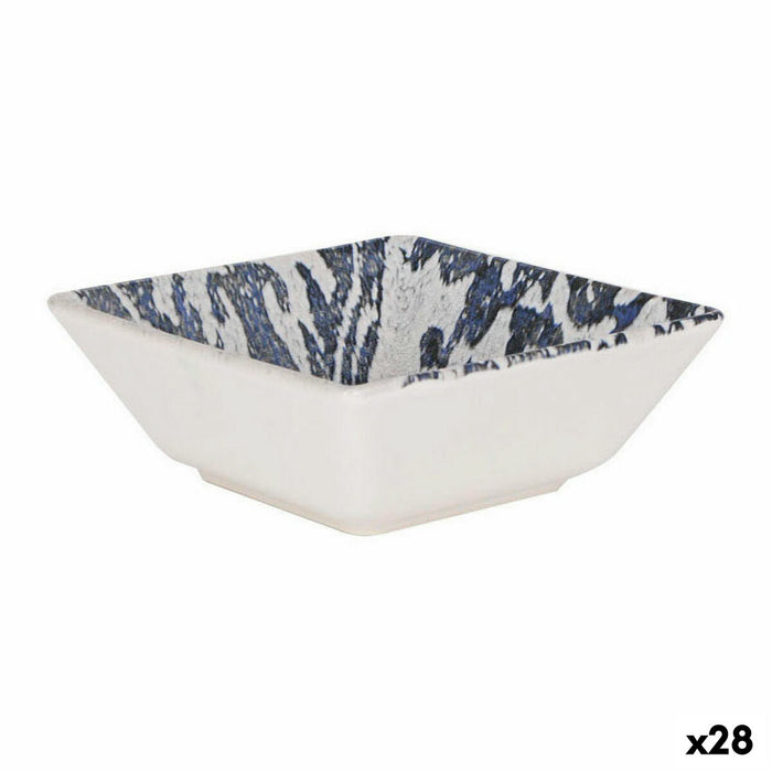 Castron La Mediterránea Horus Porțelan Alb 13 x 13 x 5 cm (28 Unități)